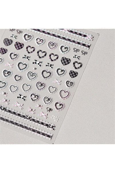 Choice 1pcs to3514Pearl 1pc 5D Kawaii Nail Stickers - Japanese Lace Pattern Self-Adhesive Nail Art Decals 3