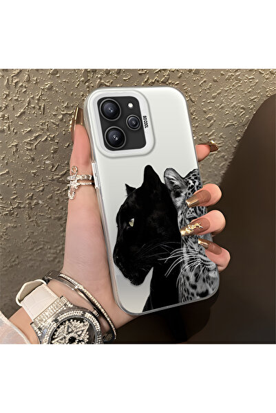 Hontinga حافظة متوافقة مع هاتف Xiaomi Redmi 12 4G، حافظة هاتف صلبة مضادة للسق...