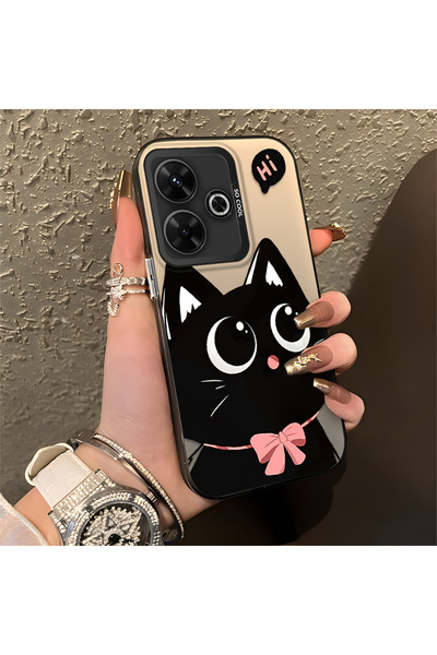 Hontinga حافظة متوافقة مع هاتف Xiaomi Redmi 13 4G، حافظة صلبة مضادة للسقوط لل...