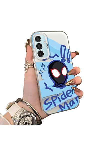 ucuc حافظة حماية سبايدرمان متوافقة مع هاتف سامسونج جالاكسي M15 مصنوعة من السي...