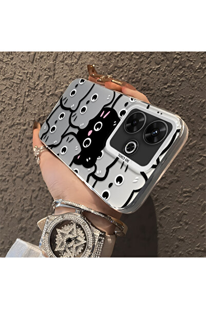 ucuc حافظة حماية من السيليكون المتوافقة مع هاتف Xiaomi Poco M6 4G ذات حافة أك...