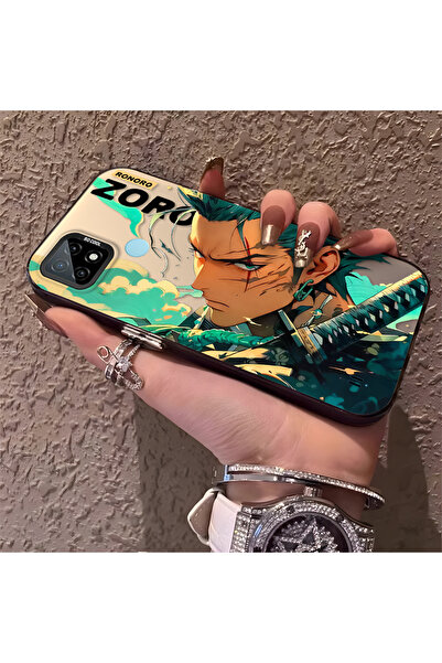 Hontinga حافظة هاتف متوافقة مع هاتف Realme C21، حماية للكاميرا، ظهر صلب مضاد ...