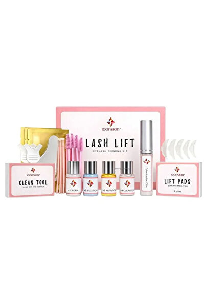 Fontenay Iconsion Kirpik Lifting Seti Yapıştırıcılı 10ml Lash Lift, Kaş & Kir...