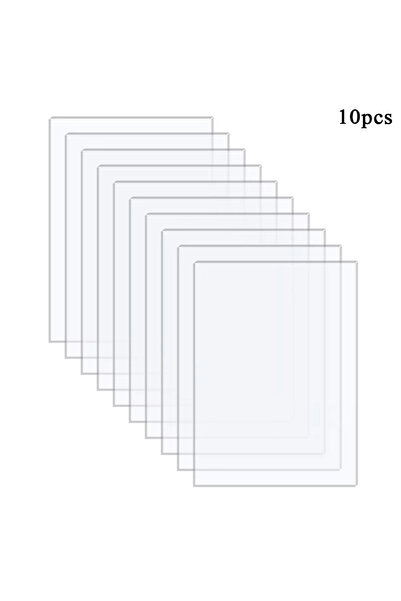 Choice Transparent 10pcs 10pcs/set Acrylic Sheets Clear Extruded Plexiglass S...