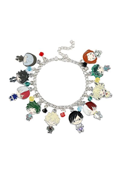 Choice B197 أساور أنمي ماي هيرو أكاديميا، مصنوعة يدويًا، قلادة من المينا، سوا...