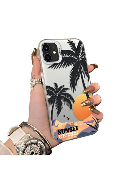 ucuc حافظة متوافقة مع هاتف iPhone 11 مصنوعة من السيليكون بحافة أكريليك وواقي ...