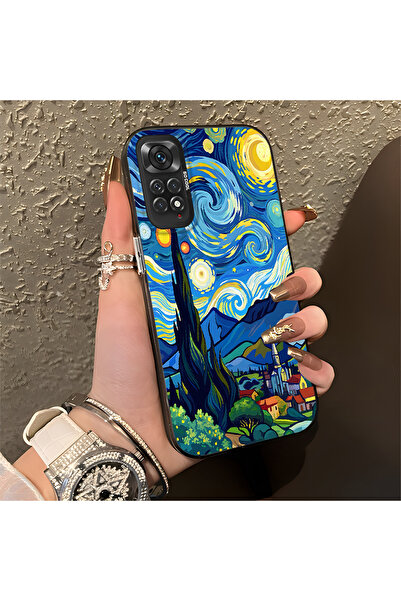 Hontinga حافظة متوافقة مع هاتف Xiaomi Redmi Note 11، حافظة صلبة مضادة للسقوط،...