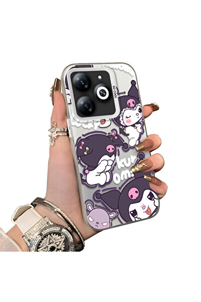 ucuc حافظة كورومي من السيليكون الواقي المتوافق مع هاتف تكنو سبارك 20C ذات الح...