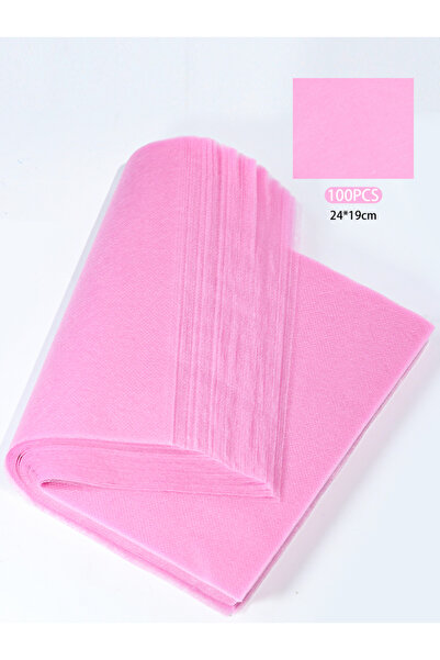 Choice فلتر ورقي وردي اللون، 100 قطعة، لمكنسة كهربائية للأظافر، 3 ألوان، مصنو...