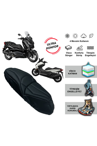 Vexo Pernă de șa confortabilă YAMAHA X-MAX - HONDA FORZA