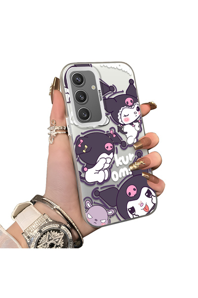 ucuc حافظة كورومي من السيليكون الواقي المتوافق مع هاتف سامسونج جالاكسي S24