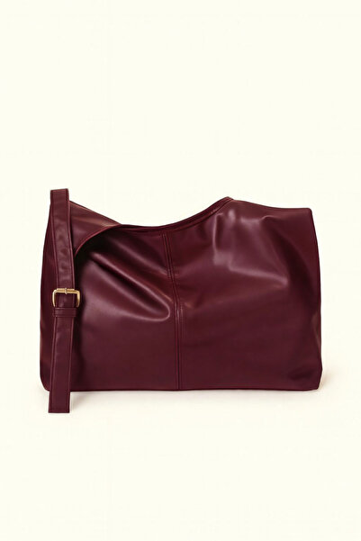 HAKKE Deri Görünümlü Kol ÇANTASI