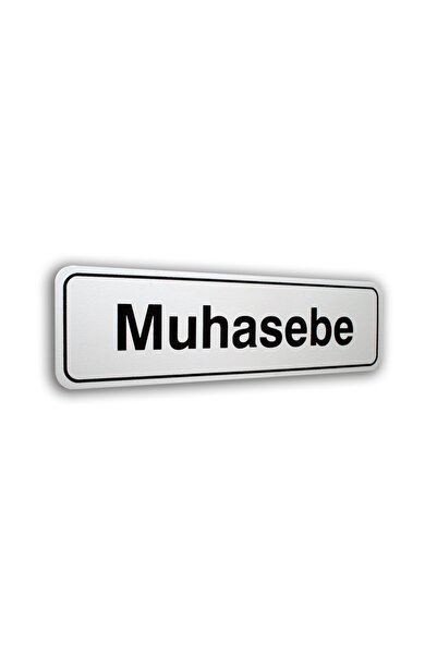 PVC Kapı İsimlikleri MUHASEBE 7*25