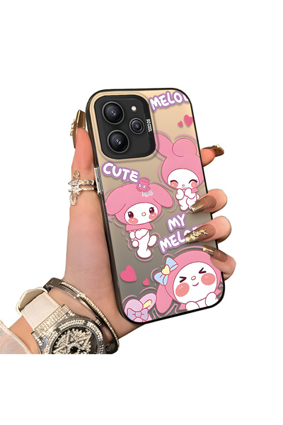 ucuc حافظة كورومي من السيليكون الواقي المتوافق مع هاتف Xiaomi Redmi 12 4G