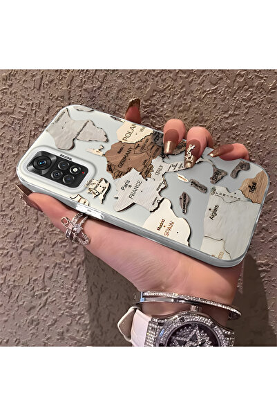 Hontinga حافظة هاتف متوافقة مع هاتف Xiaomi Redmi Note 11، حماية للكاميرا، خري...