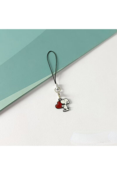 Miniso Snoopy 02 Snoopy Men and Women Cute Creative Cartoon Fashion Bag Mobile Phone Lanyard Decoration Exq