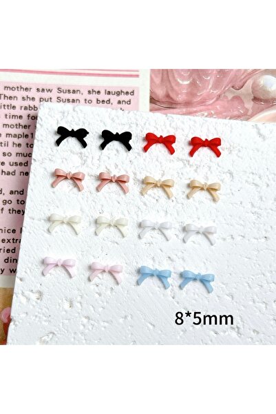 Choice مجموعة متنوعة 8 مم، 50 قطعة، 50 قطعة، ألوان متعددة، زينة أظافر على شكل...