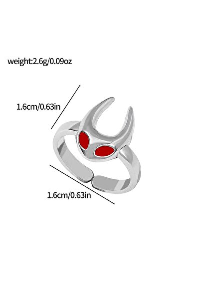 Miniso resizable JZ555 Game Hollow Knight Silksong Rings Kawaii Hornet Model ...