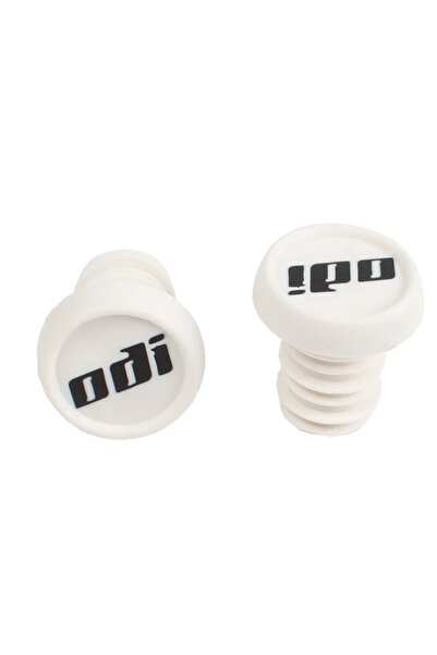 Choice White One Pair 2 Pcs ODI Bar End Plugs Anti-Slip Handlebar End Caps fo...