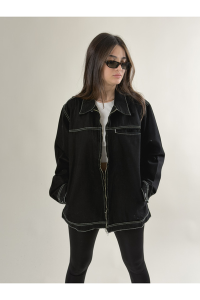 COCOPELLI Design Black Denim Jacket Coc2698