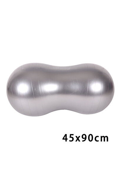 Choice grey Yoga Ball Peanut Ball Balance Ball Pilates Accessories Home Fitne...