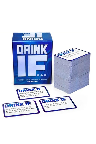 Choice 300 Cards If you drink...Adult Cocktail Party Game - For friends and family 600 A funny question，Fun