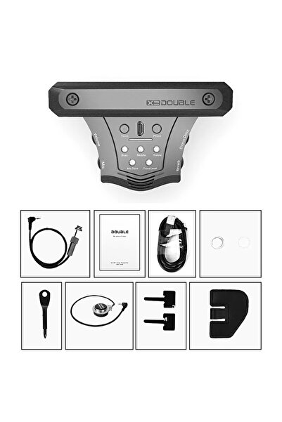 Choice لاقط رنين جيتار صوتي مزدوج X2 G0، لاقطات مغناطيسية لفتحة الصوت، فتحة حرة مدمجة...