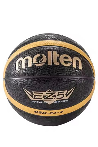 Choice EZK SIZE5 Molten Size 5 6 7 Basketball EZ-K Black Gold PU Outdoor Indoor Balls Women Youth Man Match