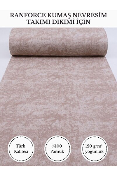 FabricMarket Ranforce Kumaş Nevresim Dikimi İçin – %100 Pamuk, 240 cm × 100 c...