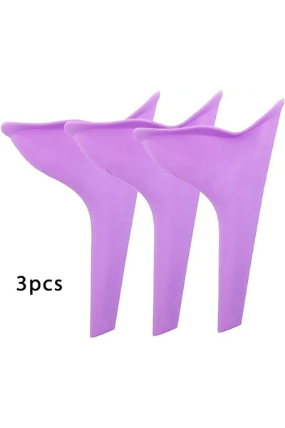 Choice 3pcs Purple 1pc/2pcs/3pcs Emergency Portable Female Urinal Stand Up Outdoor Urine Collector For Wome