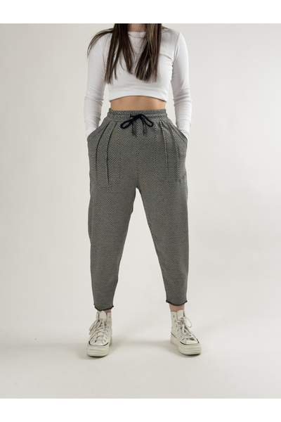 COCOPELLI بنطلون باجيت نسائي باللون الرمادي الفاتح مع تفاصيل جيب COC2678