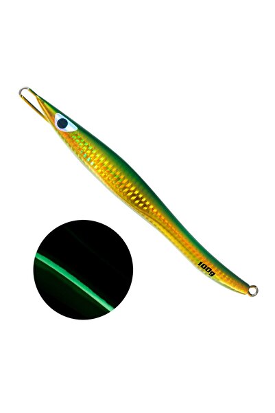 Choice 60g Green JIGGING PRO G2 Needle Vertical Metal Jigs 60g 80g 100g 150g ...