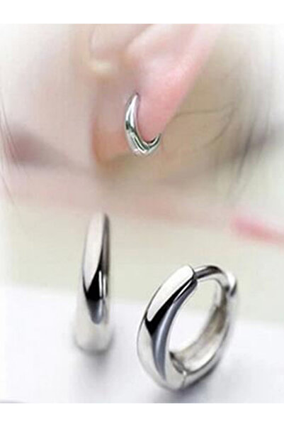 Choice VES6127 XIYANIKE Silver Color Simple Earring Thick Small Round Earrings Circle Earrings for Women M