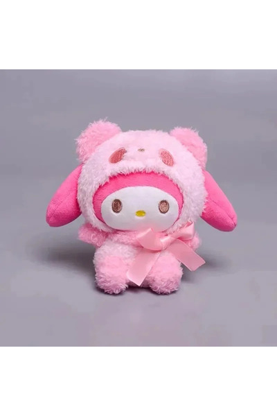 Miniso 12 سم - سلسلة مفاتيح سانريو كاواي، دمية كورومي أنمي قطيفة، سلسلة مفاتي...