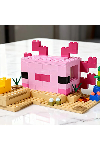 Choice No Box 242PCS 3 Minifigures Compatible Brands Brick Sets My Pixel Worl...