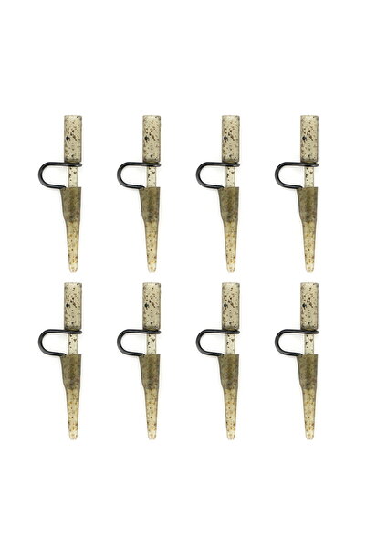 HIRISI AH031، 8 قطع من مشابك رصاص صيد الكارب، موصل دوار شديد التحمل، آمن وسري...