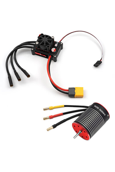Choice محرك بدون فرشات RCXAZ 3650 بقوة 3600 كيلو فولت، مزود بقابس XT60 ووحدة ...