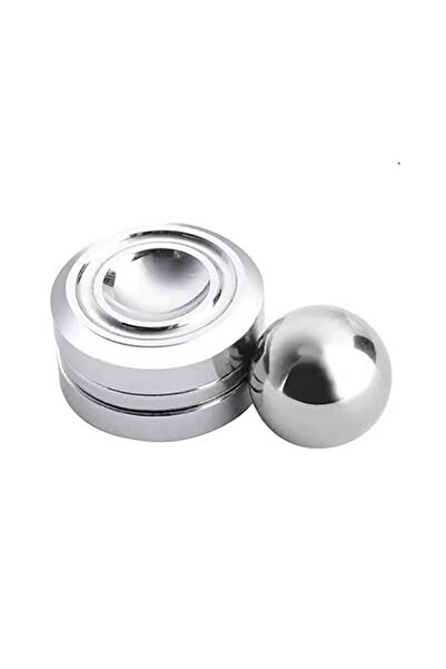 Choice Silver Artificial Satellite Magnetic Gyroscope Stress Relief Toy Finge...