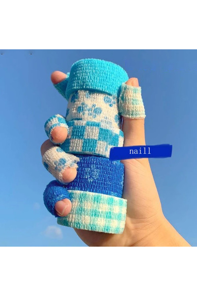 Choice 5pcs 1pcs Protective Wide Nail Finger Protection Bandage Breathable Elastic Self Adhesive Bandage Ma