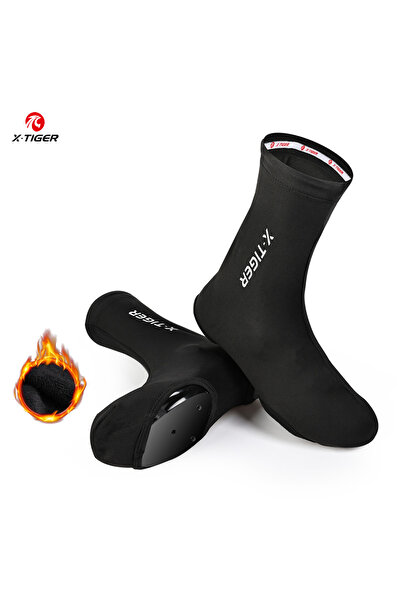 Choice XL XM-ZPXT-426 X-TIGER Winter Cycling Shoes Cover Thermal Fleece MTB Bike Overshoes Waterproof water