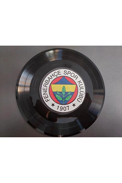Plakperest Fenerbahçe Armalı Dekorluk 45 lik Plak Kurumsal Logo