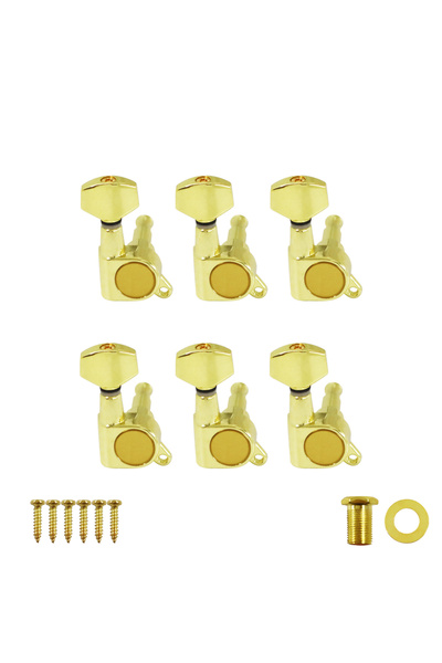 Choice GD right 6PCS Electric Guitar Machine Heads Tuning Pegs Keys Small But...