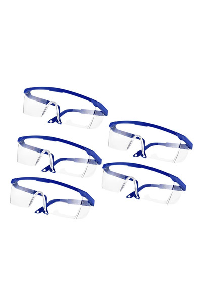 Choice 5pcs 5pcs Work Safety Glasses Eye Protection Goggles Chemical Goggles ...