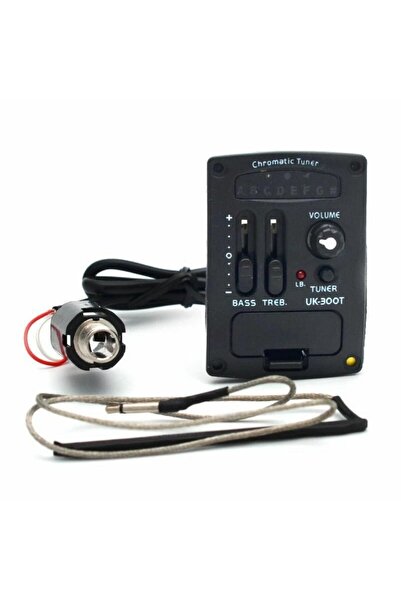 Choice1 With Hard Stick UK-300T Ukulele Guitar Piezo kups 2-Bands EQ With LED...