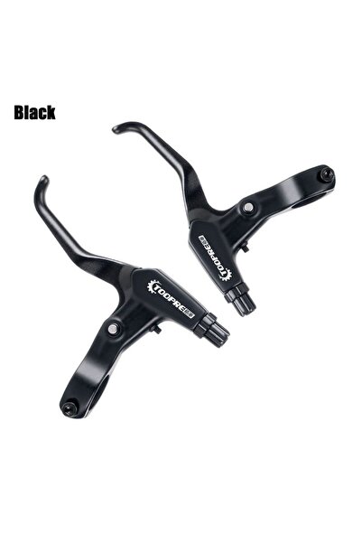 Choice مقبض فرامل دراجة هوائية أسود من سبائك الألومنيوم خفيف الوزن للغاية (زو...