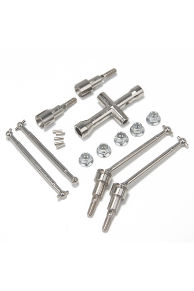 Choice مجموعة CVD6 بدون فرش لسيارة التحكم عن بعد، عمود إدارة أمامي وخلفي معدن...