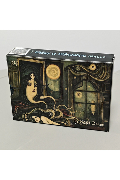 Choice1 مجموعة أوراق أوراكل "هلوسات فيليكس ناخت" (52 قطعة) 10.5 × 7.5 سم، بطا...