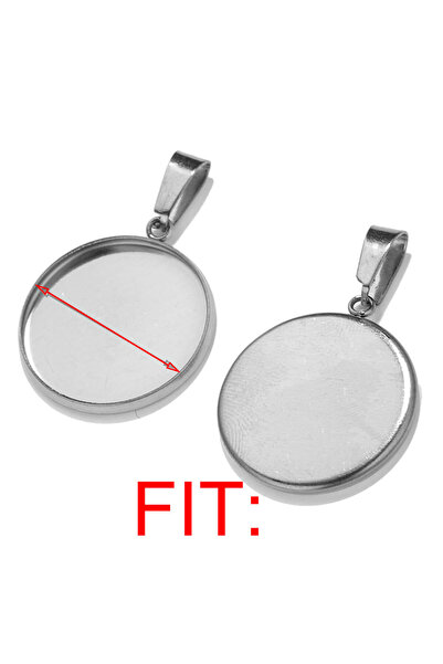 Choice 10 قطع من قواعد تثبيت كابوشون ذهبية فارغة من الفولاذ المقاوم للصدأ وال...