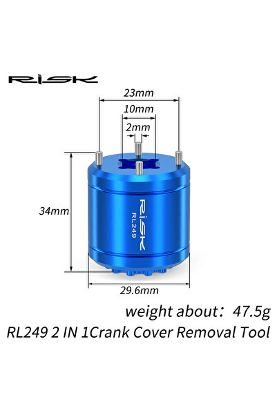 Choice براغي غطاء ذراع التدوير من التيتانيوم للدراجات الجبلية والطرق من RL249...