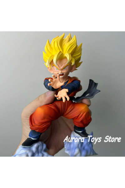 BANDAI Goten 18.5cm/7.28in Dragon Ball Z Figure Goten Action Figure Goku's son Goten PVC Collection Model T